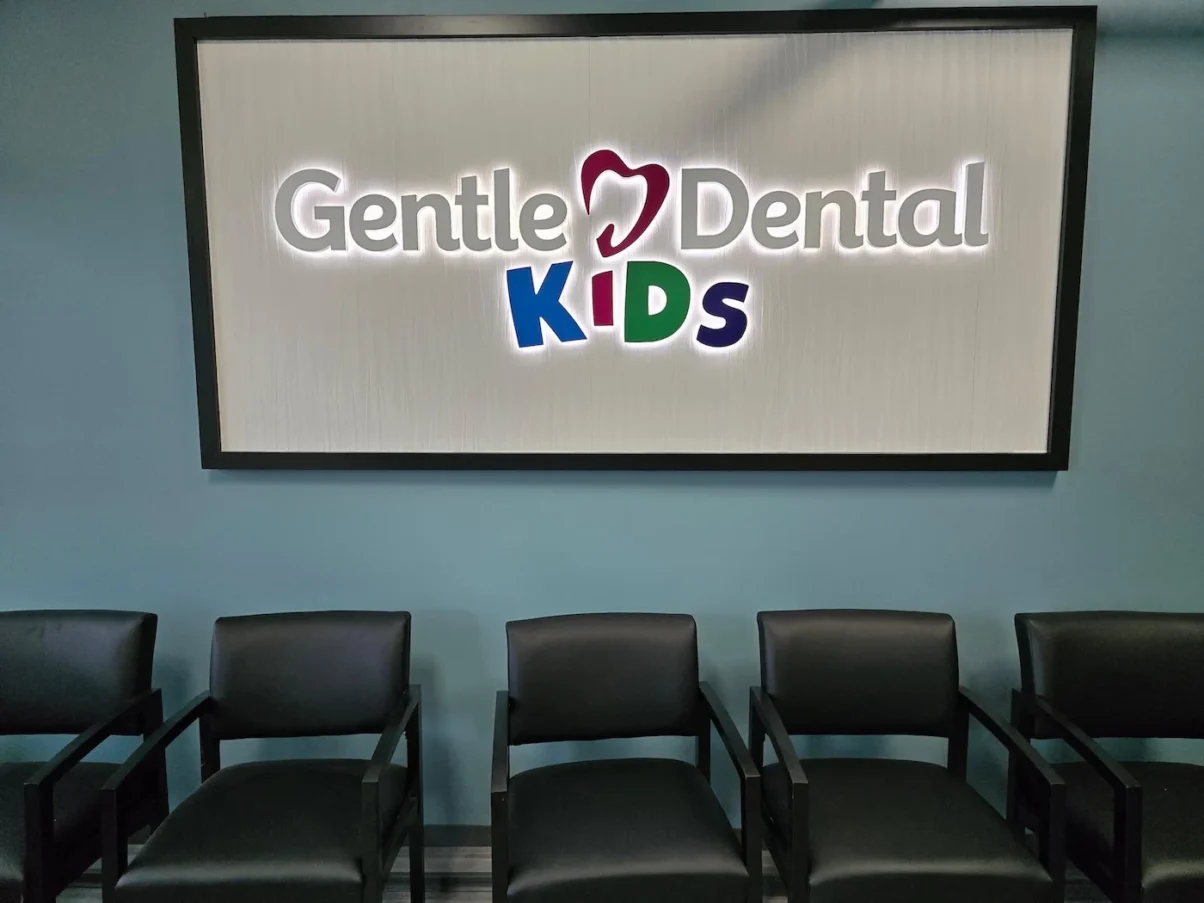 Gental Dental Kids Keizer pediatric dental clinic reception area 2 1204x903